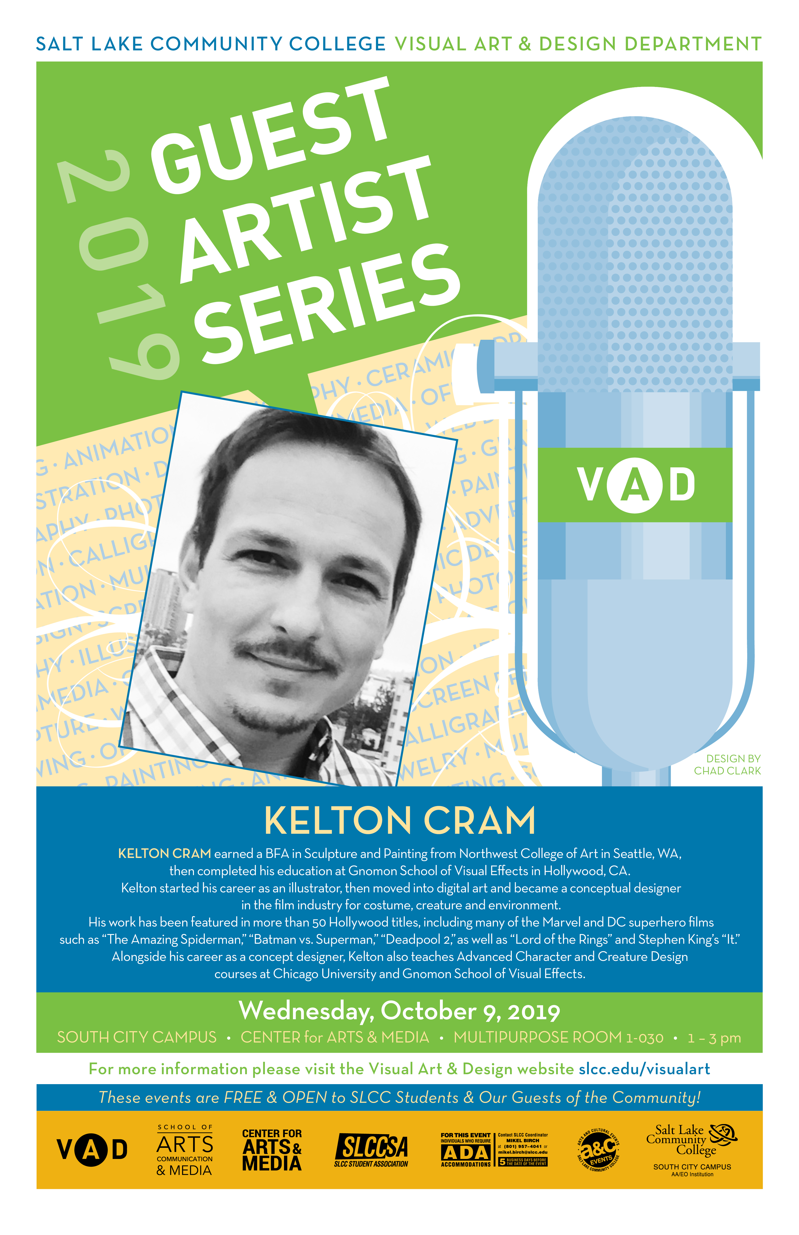 2019 Guest Artist: Kelton Cram