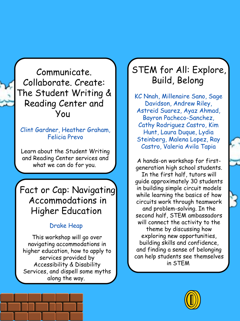 Workshop Schedule - Page 6