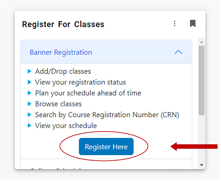 Drop or Withdraw Class SLCC